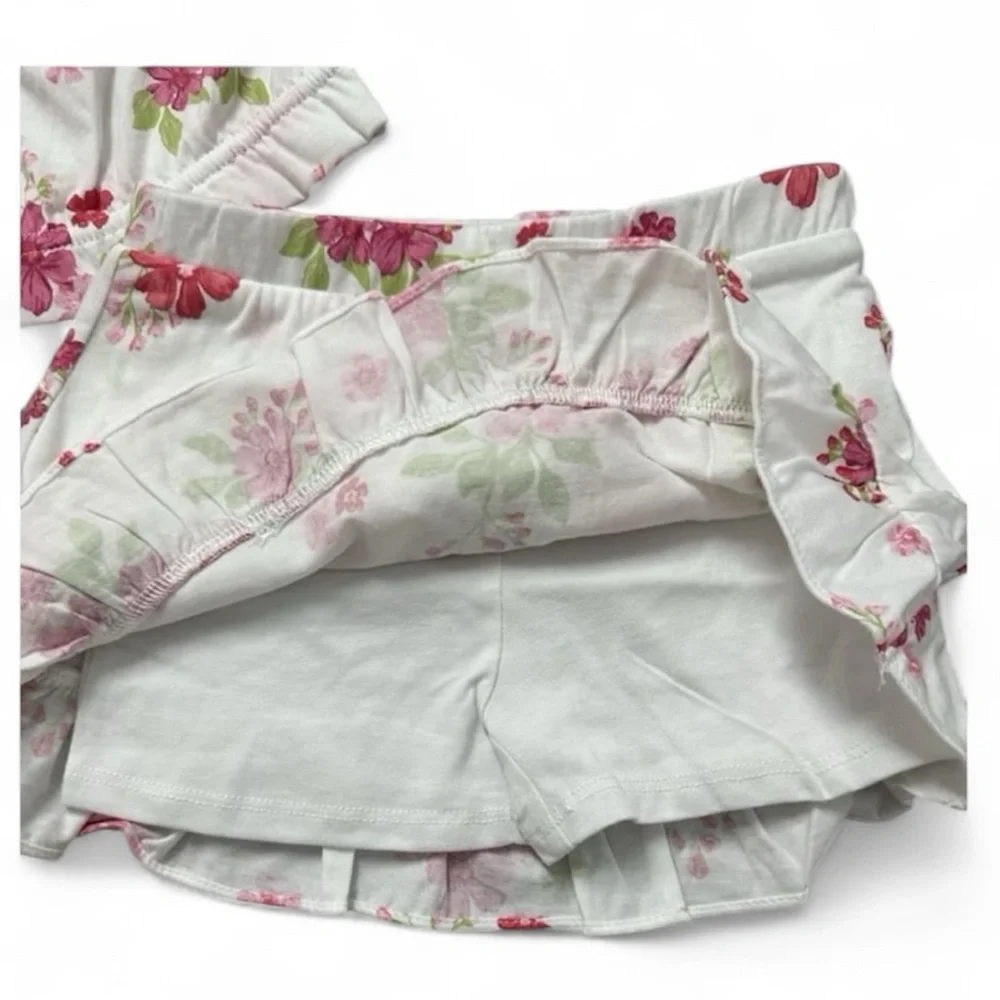 The Children’s Place 🌺 Floral Tank & Skort Set Girls Size 3T NWT